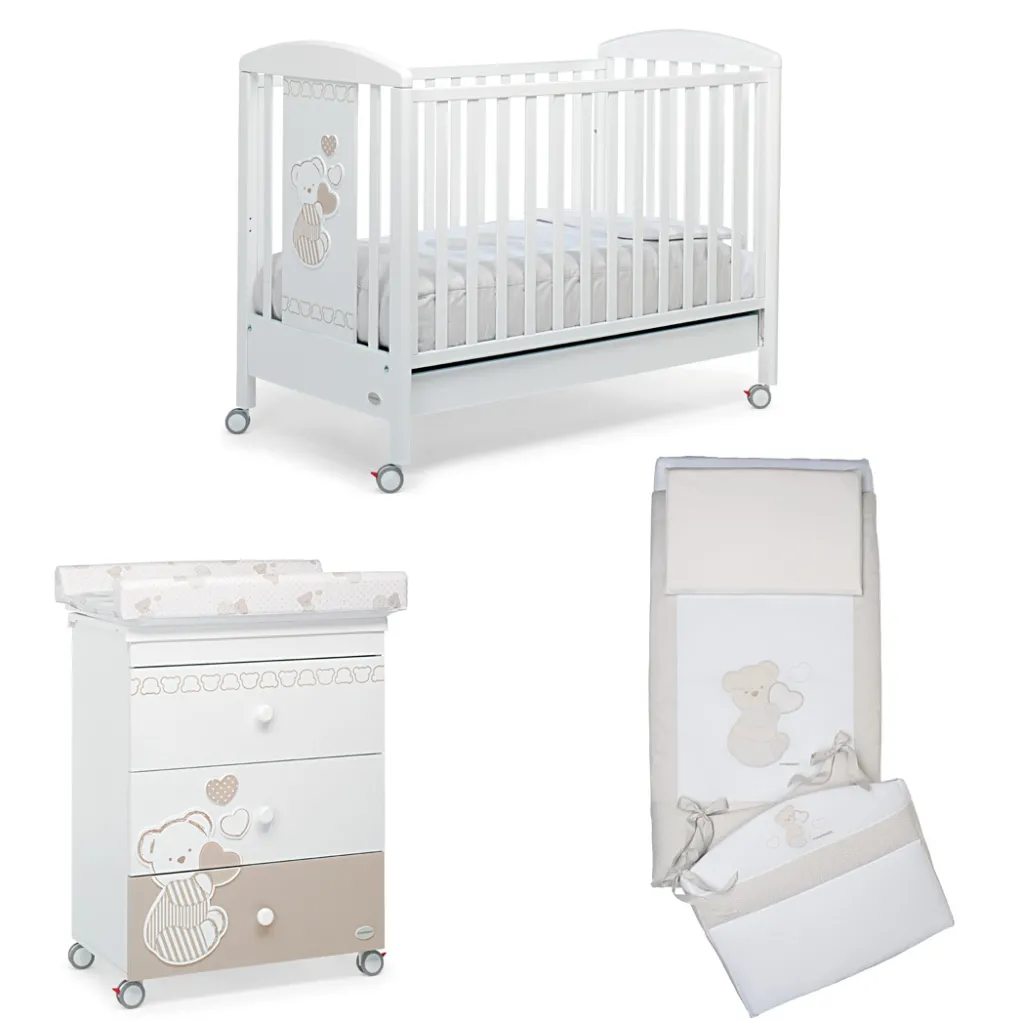 Cameretta Dolcecuore 500 bianco<Foppapedretti Online
