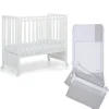 Cameretta Pikkoletto bianco con completo piumone grigio<Foppapedretti New