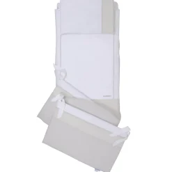 Cameretta Pikkoletto bianco con completo piumone beige<Foppapedretti Outlet
