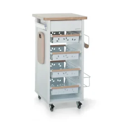 Carrello da cucina in legno Bistrot<Foppapedretti Sale