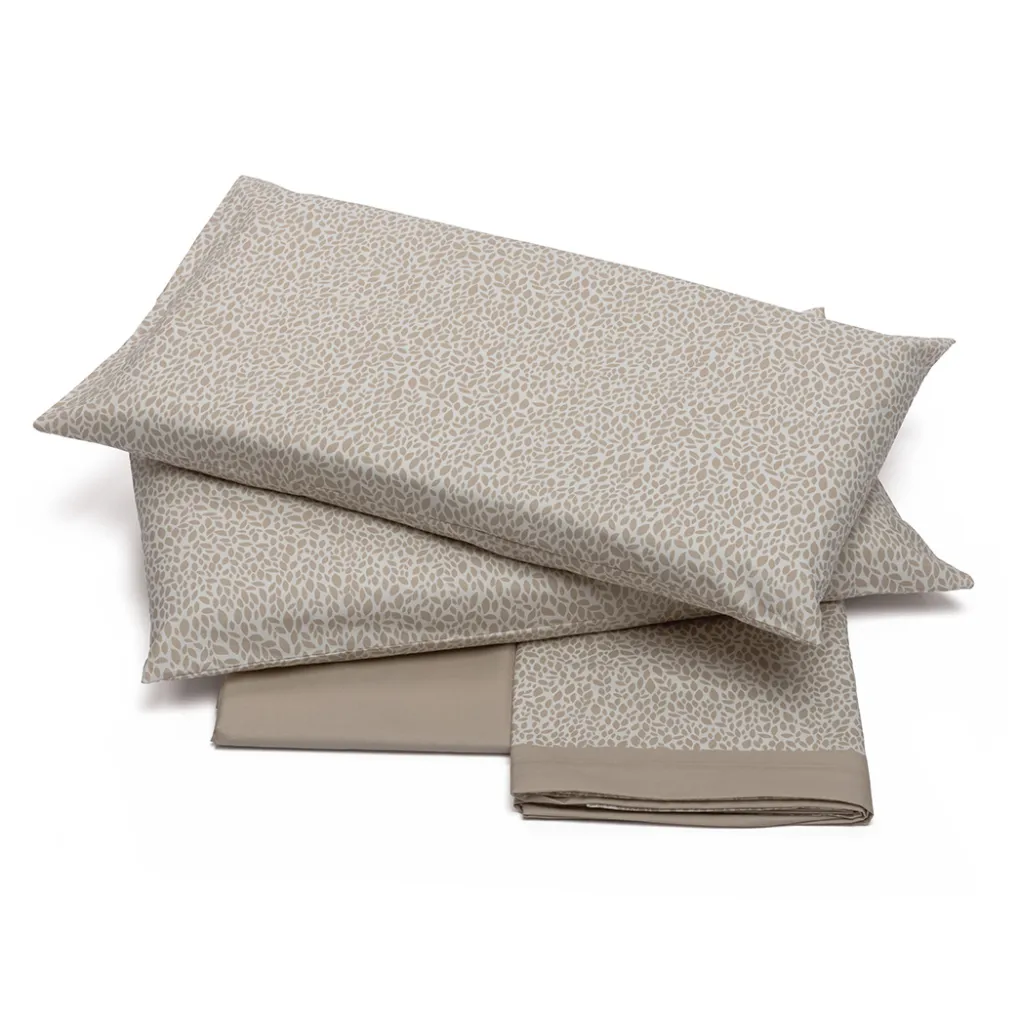 Completo lenzuola matrimoniale in cotone Notte&Natura<Foppapedretti Hot