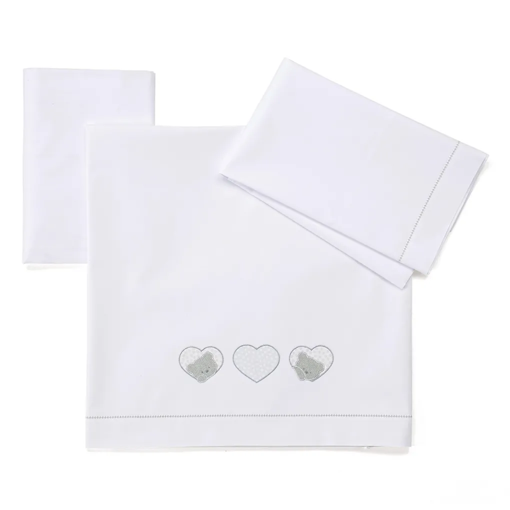 Completo lenzuolino cotone<Foppapedretti Online