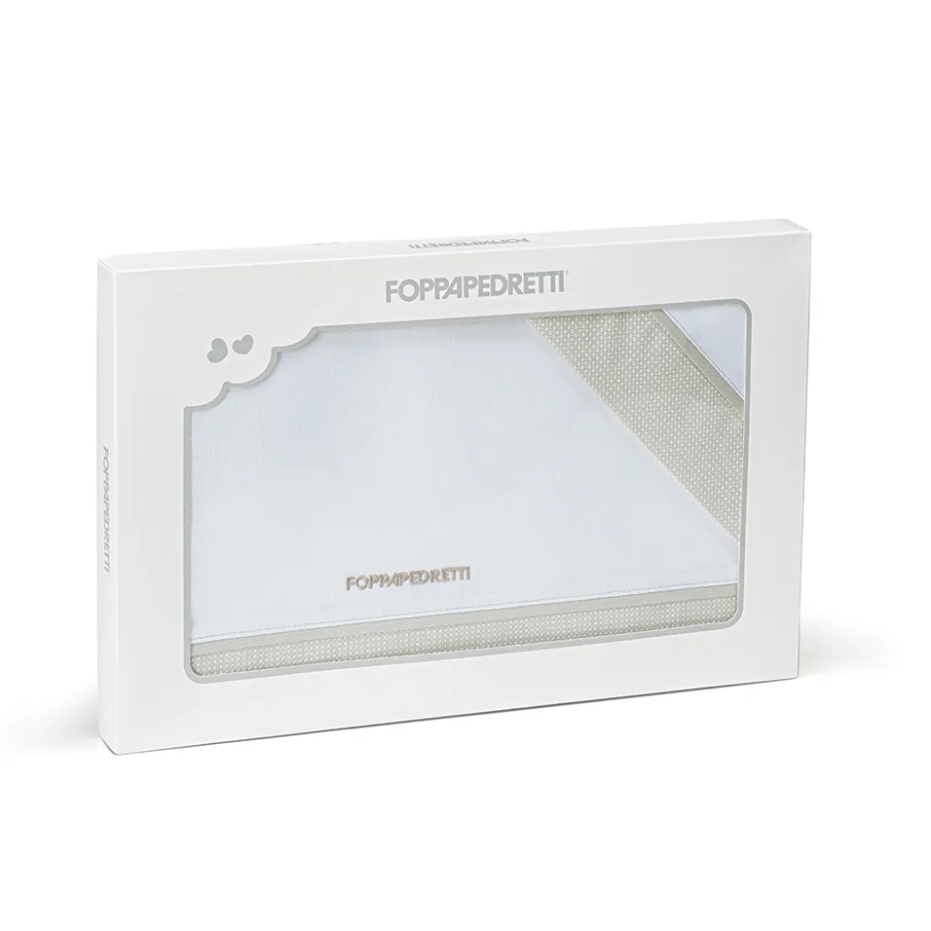 Completo lenzuolino in cotone Pikkoletto<Foppapedretti Clearance