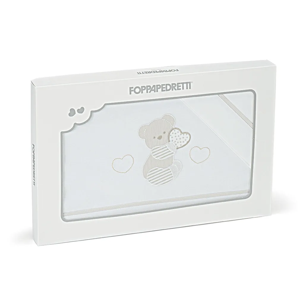 Completo lenzuolino in cotone<Foppapedretti Clearance