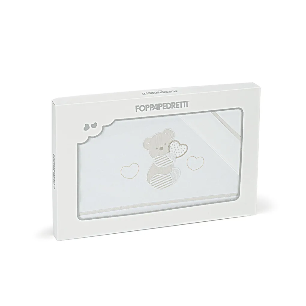 Completo lenzuolino in cotone<Foppapedretti Clearance