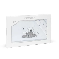 Completo lenzuolino in cotone Pikkoletto Dolcestella<Foppapedretti Discount