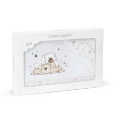 Completo lenzuolino in cotone Pikkoletto Dolcestella<Foppapedretti Discount
