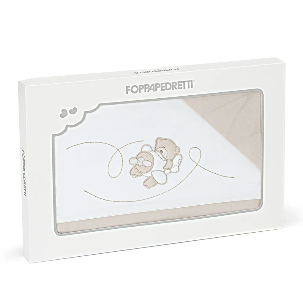 Completo lenzuolino in cotone<Foppapedretti Clearance