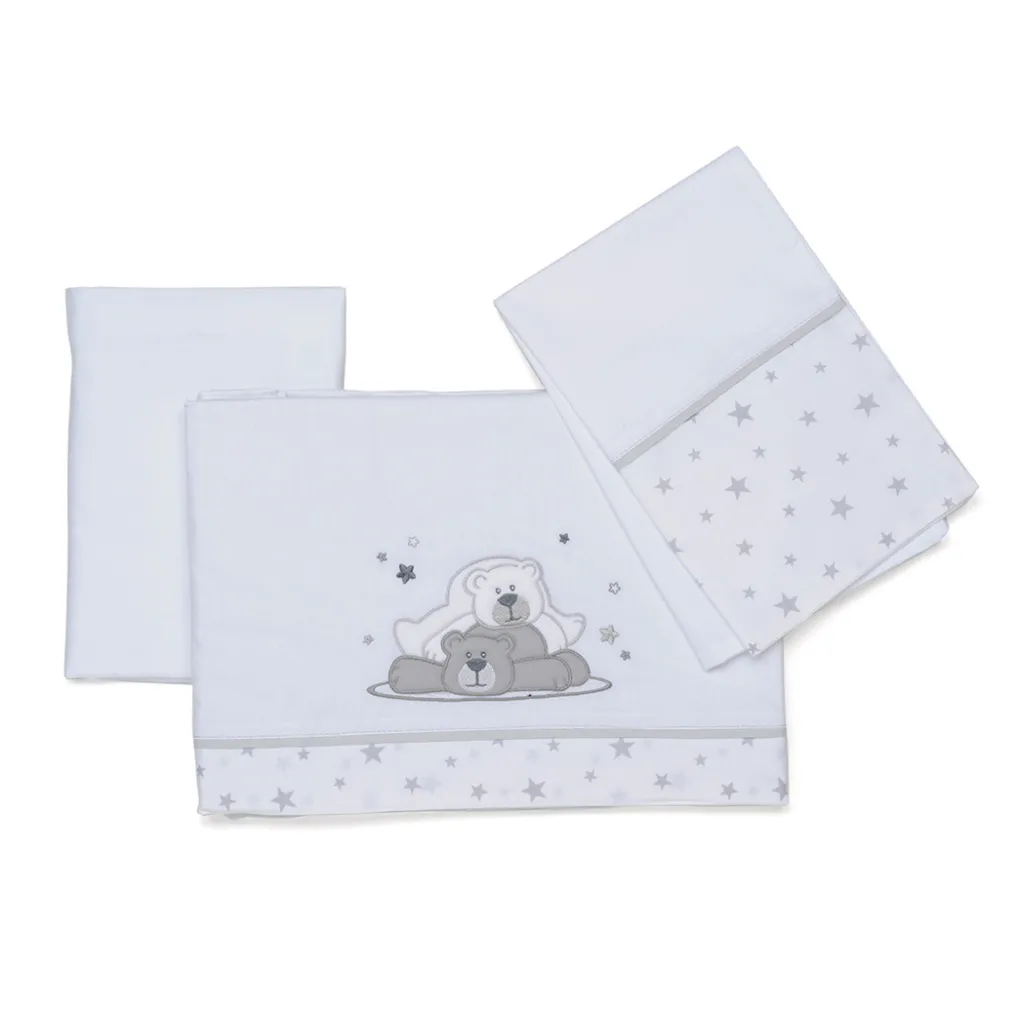 Completo lenzuolino in cotone Dolcestella<Foppapedretti Clearance