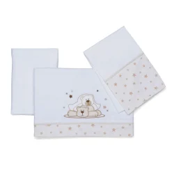 Completo lenzuolino in cotone Dolcestella<Foppapedretti Clearance