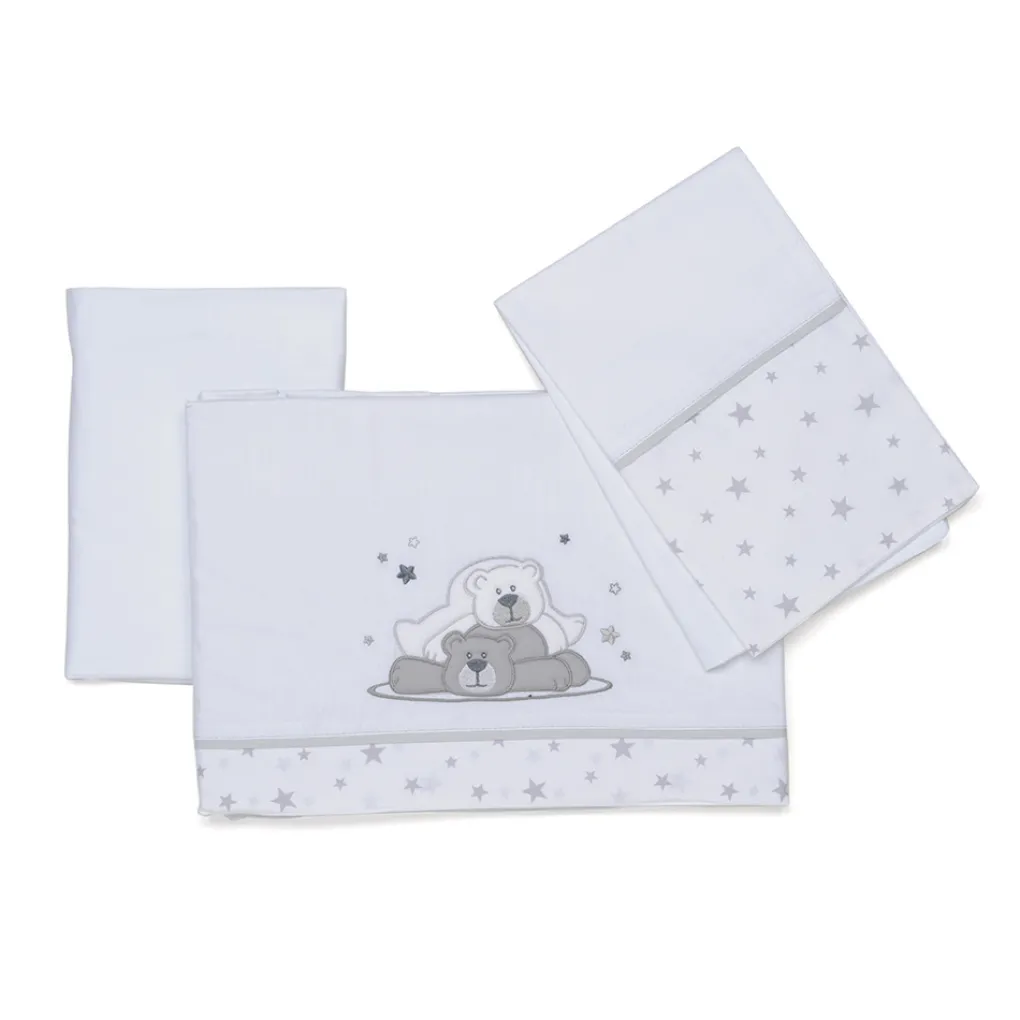Completo lenzuolino in cotone Dolcestella<Foppapedretti Clearance