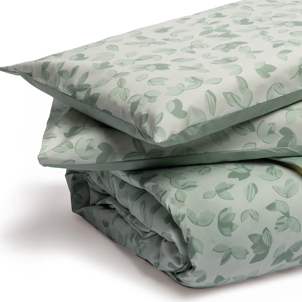 Completo piumino matrimoniale in cotone Notte&Natura<Foppapedretti Discount