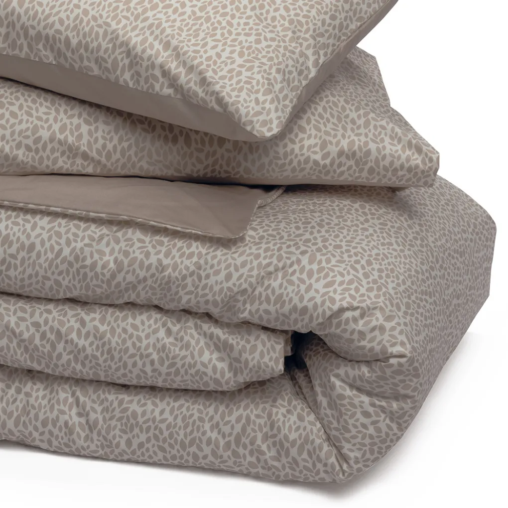 Completo piumino matrimoniale in cotone Notte&Natura<Foppapedretti Discount