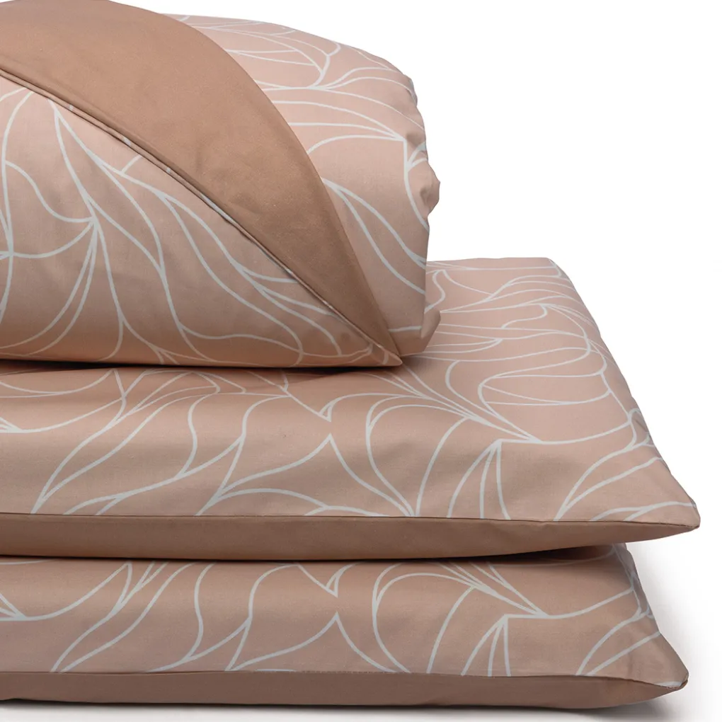 Completo piumino matrimoniale in cotone Notte&Natura<Foppapedretti Discount