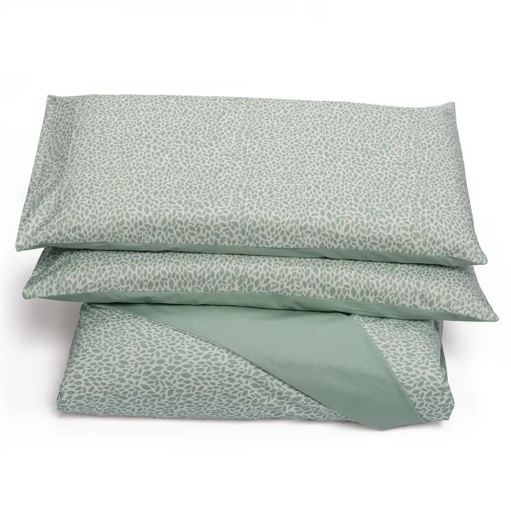 Completo piumino matrimoniale in cotone Notte&Natura<Foppapedretti Discount