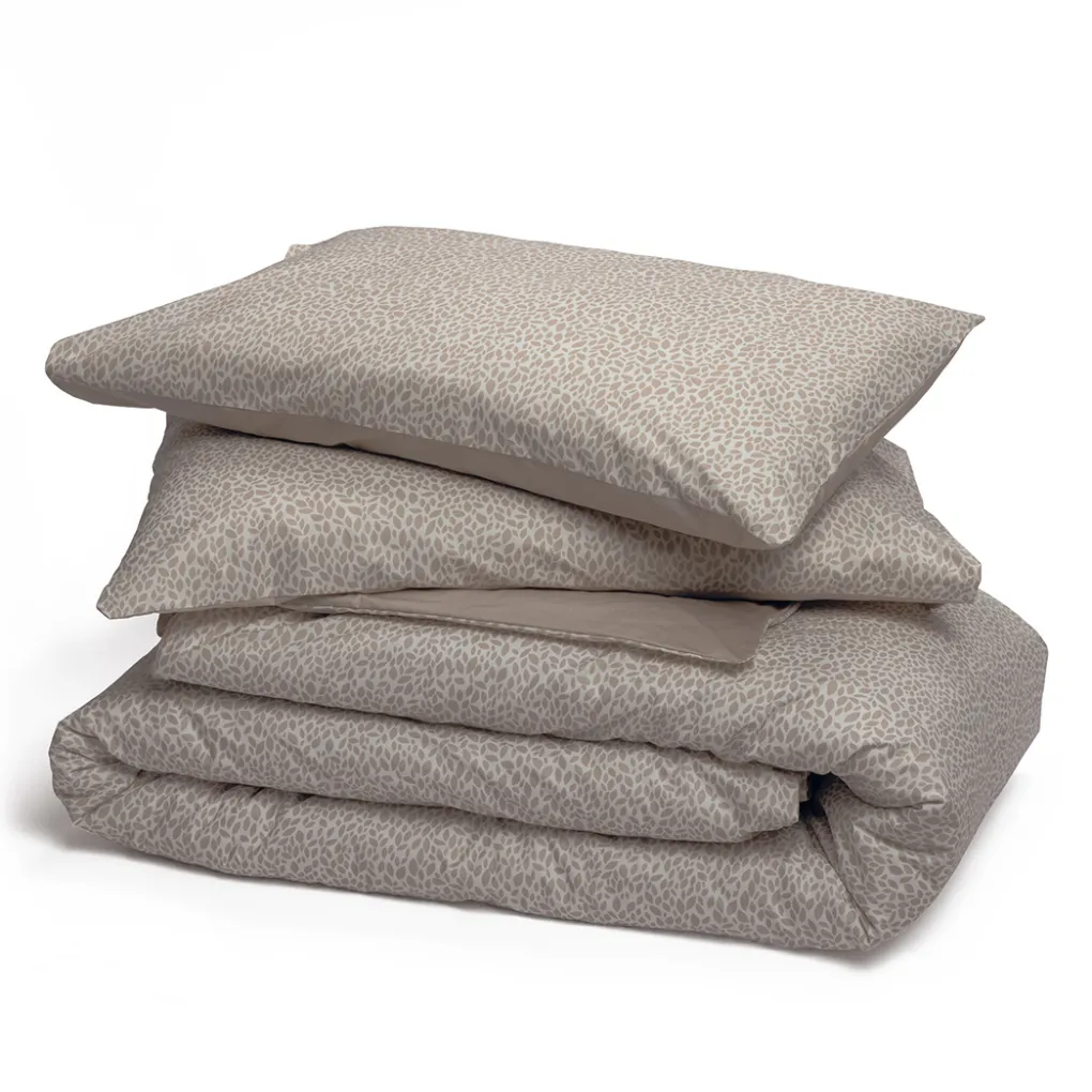 Completo piumino matrimoniale in cotone Notte&Natura<Foppapedretti Discount
