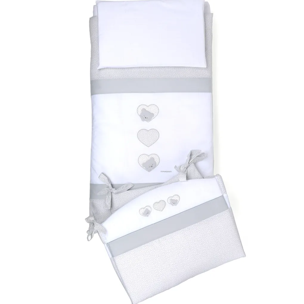 Completo piumone in cotone<Foppapedretti