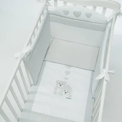 Completo piumone in cotone ricami<Foppapedretti Outlet