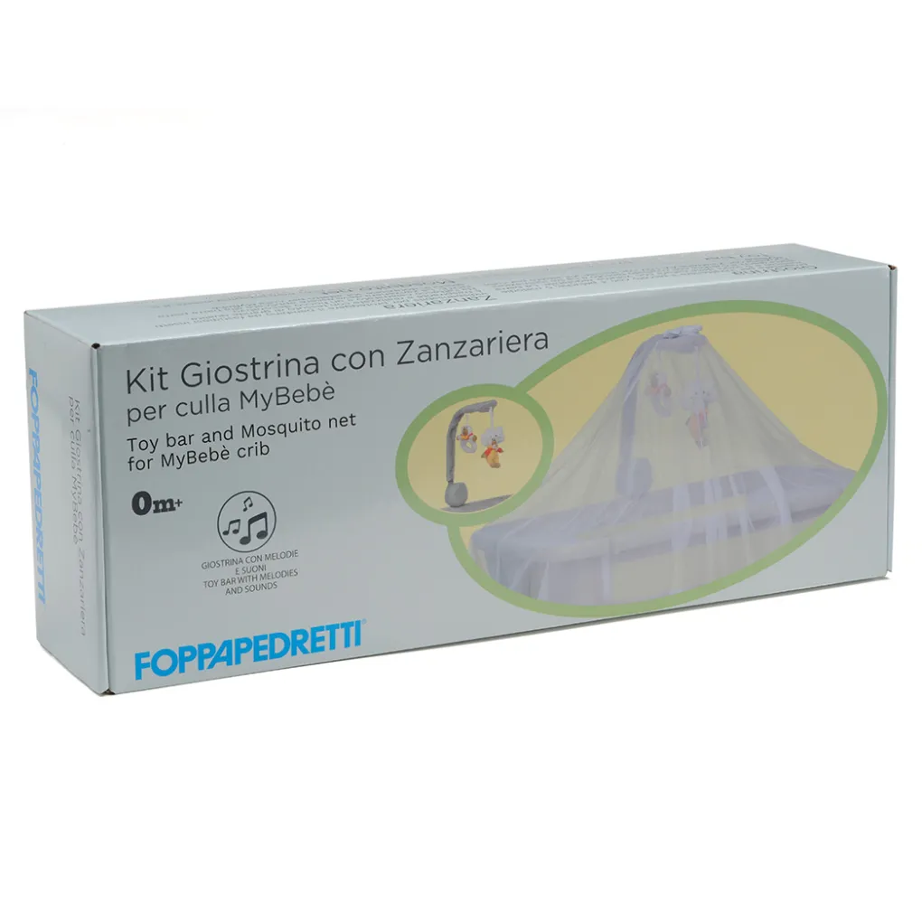 Kit giostrina con zanzariera per culla MyBebè e iNanna<Foppapedretti Clearance
