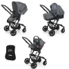 Lista Nascita Up3 i-Size titanio + Babyguard<Foppapedretti