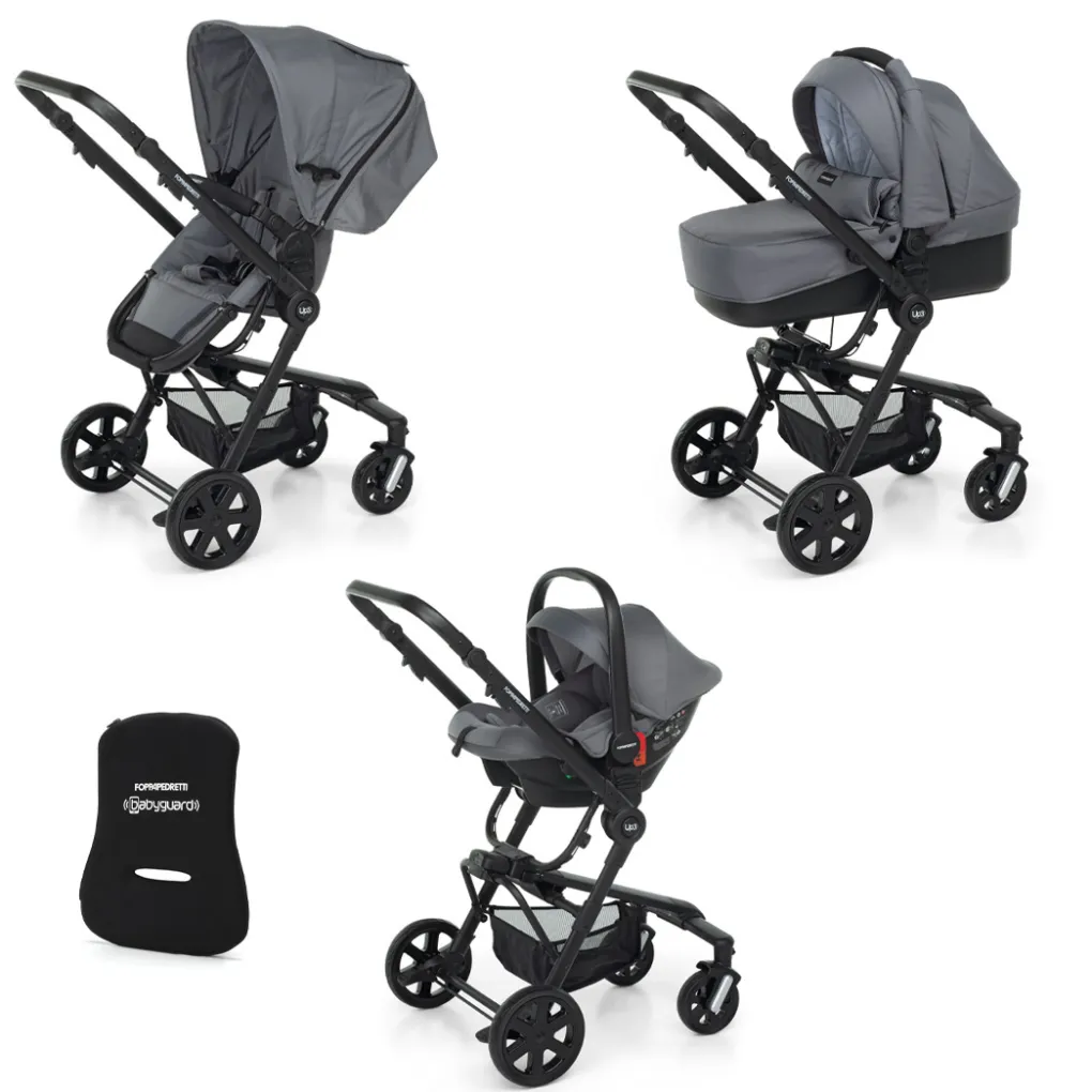 Lista Nascita Up3 i-Size titanio + Babyguard<Foppapedretti