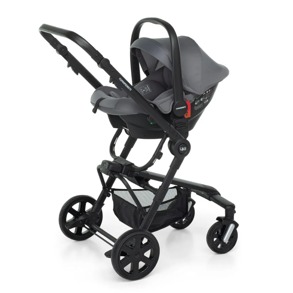Lista Nascita Up3 i-Size titanio + Babyguard<Foppapedretti