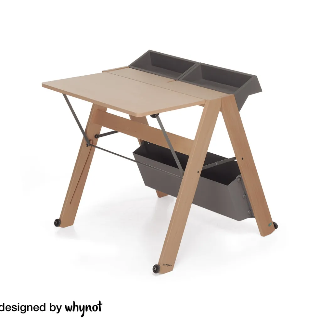 Scrivania pieghevole in legno Allieva<Foppapedretti Online